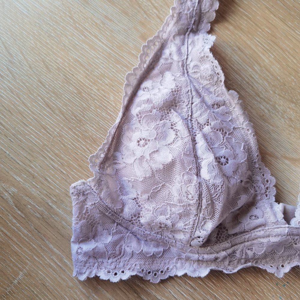 Bralette Lace Halter Blush Spring - Picture 2 of 5
